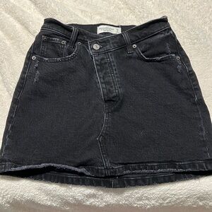 Abercrombie Curve Love Micro Mini High Rise Skirt